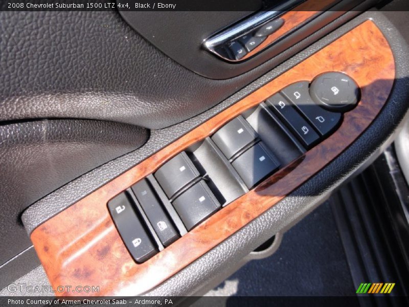 Black / Ebony 2008 Chevrolet Suburban 1500 LTZ 4x4