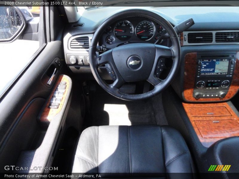 Black / Ebony 2008 Chevrolet Suburban 1500 LTZ 4x4