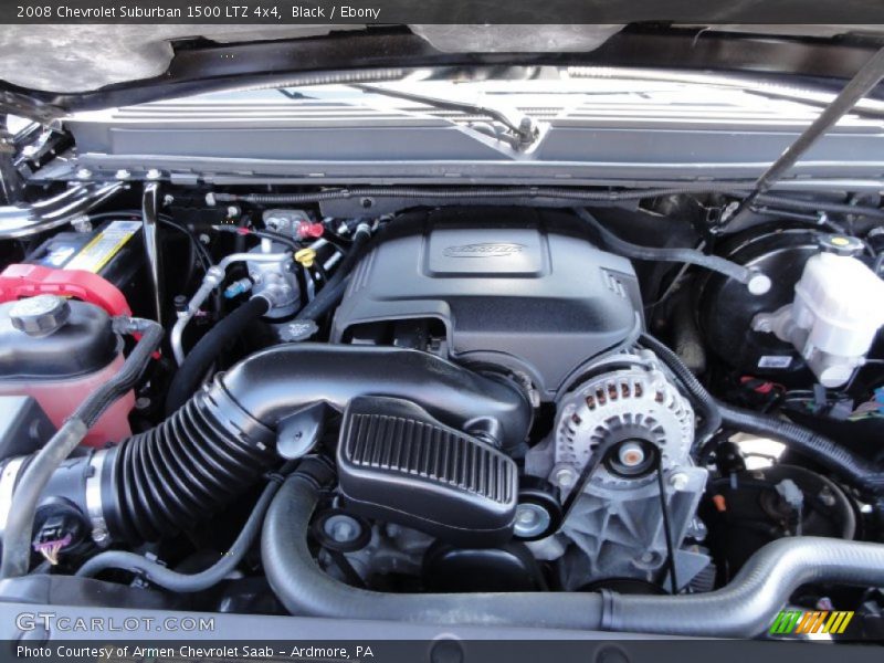 Black / Ebony 2008 Chevrolet Suburban 1500 LTZ 4x4