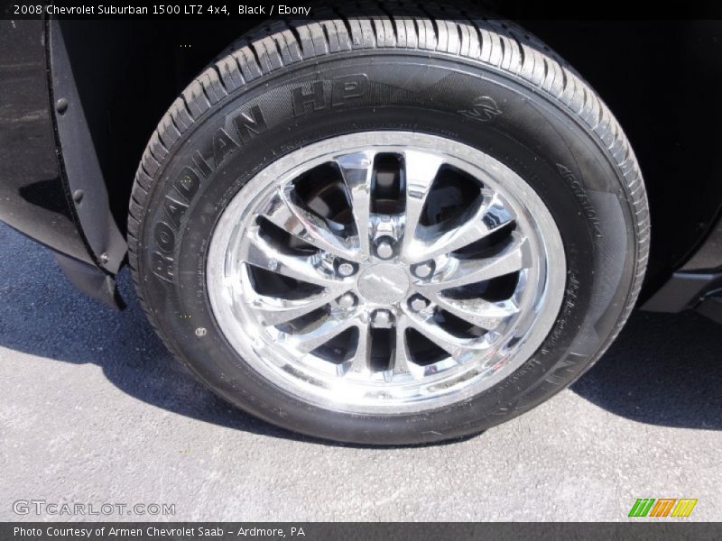 Black / Ebony 2008 Chevrolet Suburban 1500 LTZ 4x4