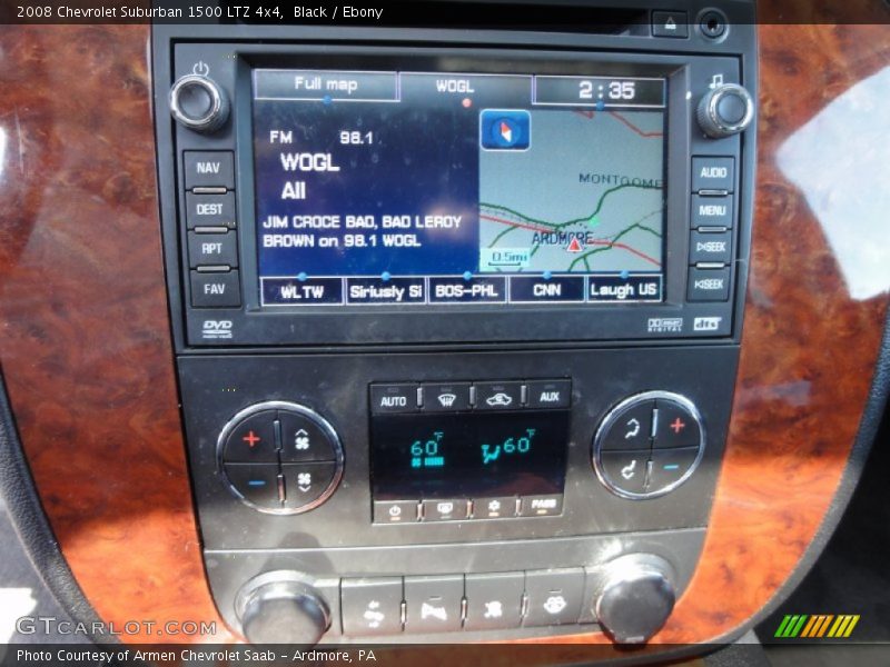 Black / Ebony 2008 Chevrolet Suburban 1500 LTZ 4x4