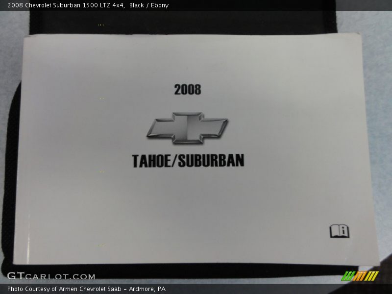 Black / Ebony 2008 Chevrolet Suburban 1500 LTZ 4x4