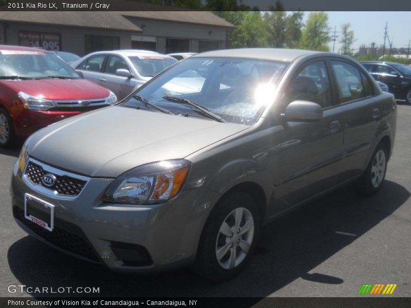 Titanium / Gray 2011 Kia Rio LX