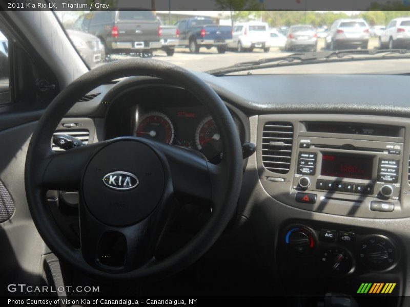 Titanium / Gray 2011 Kia Rio LX