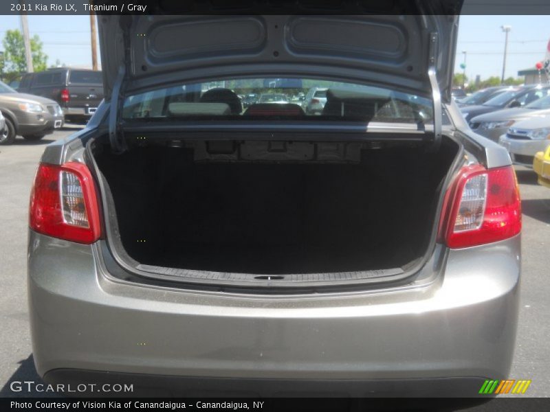 Titanium / Gray 2011 Kia Rio LX