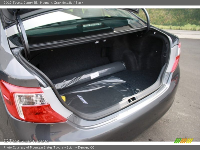 Magnetic Gray Metallic / Black 2012 Toyota Camry SE