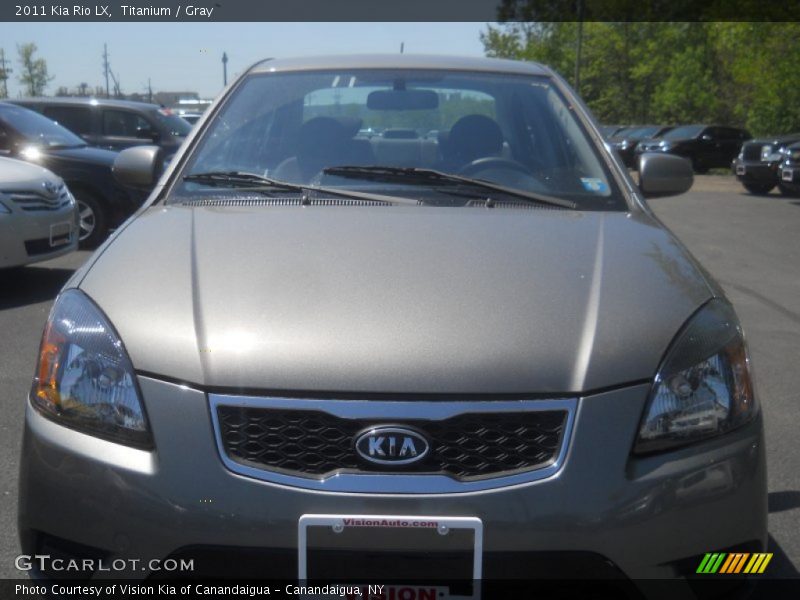Titanium / Gray 2011 Kia Rio LX