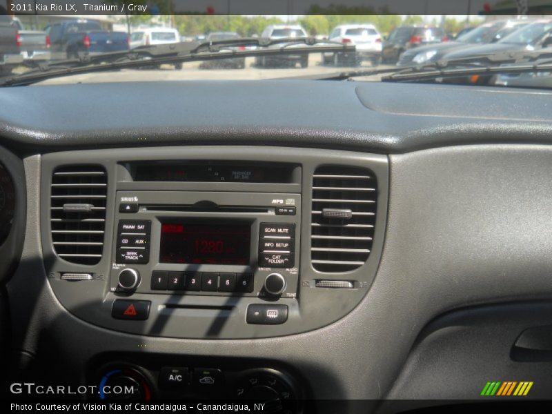 Titanium / Gray 2011 Kia Rio LX