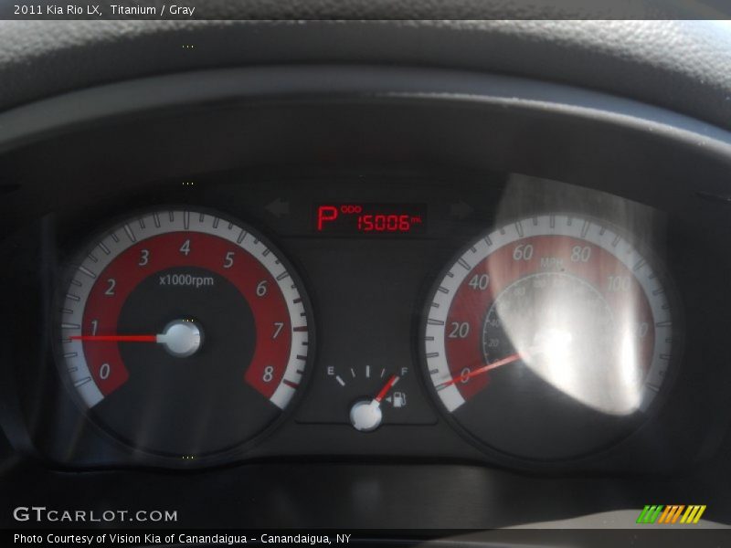 Titanium / Gray 2011 Kia Rio LX