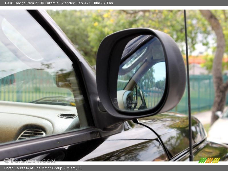 Black / Tan 1998 Dodge Ram 2500 Laramie Extended Cab 4x4