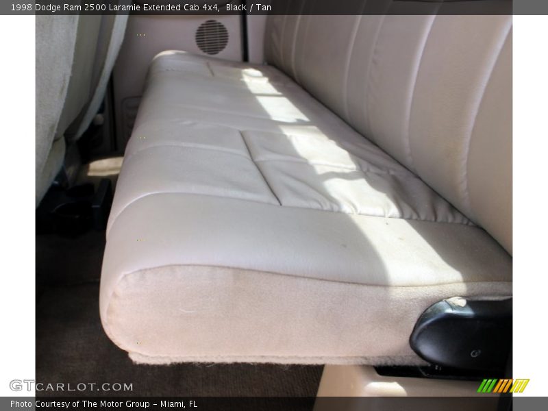 Black / Tan 1998 Dodge Ram 2500 Laramie Extended Cab 4x4