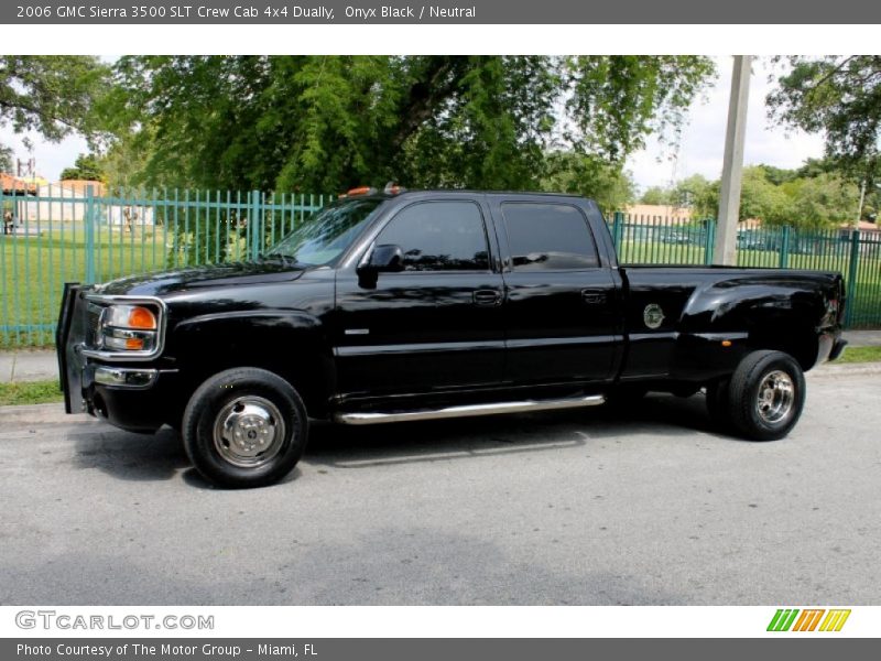  2006 Sierra 3500 SLT Crew Cab 4x4 Dually Onyx Black