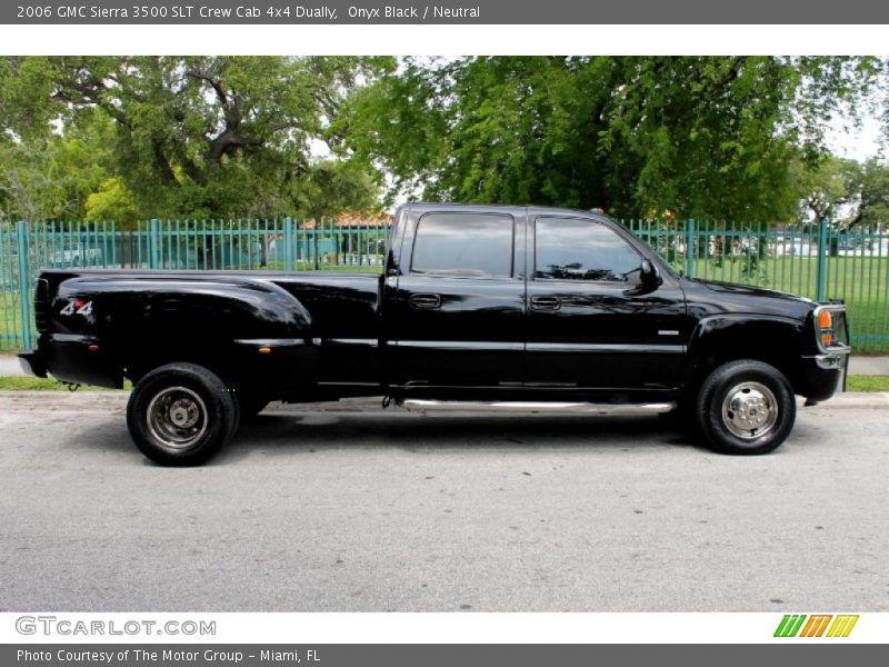  2006 Sierra 3500 SLT Crew Cab 4x4 Dually Onyx Black