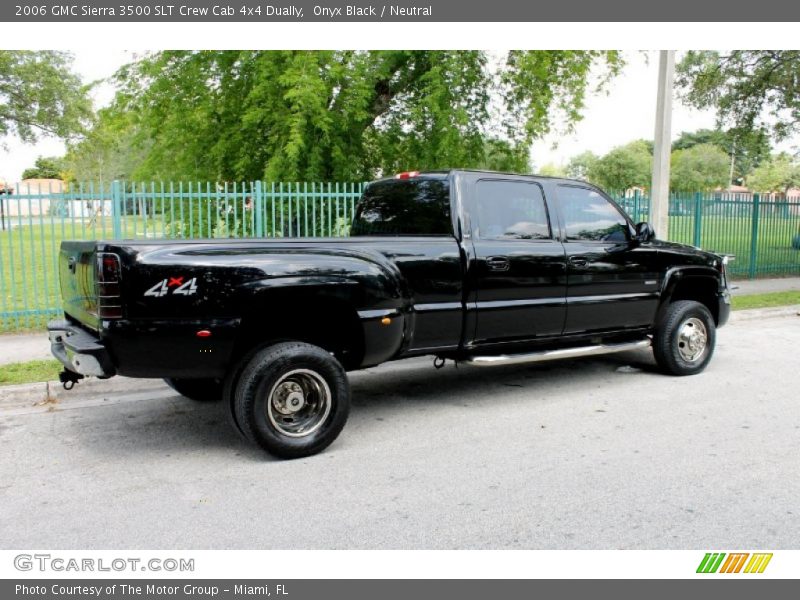 Onyx Black / Neutral 2006 GMC Sierra 3500 SLT Crew Cab 4x4 Dually