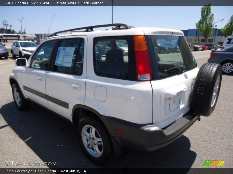 Taffeta White / Black Leather 2001 Honda CR-V EX 4WD