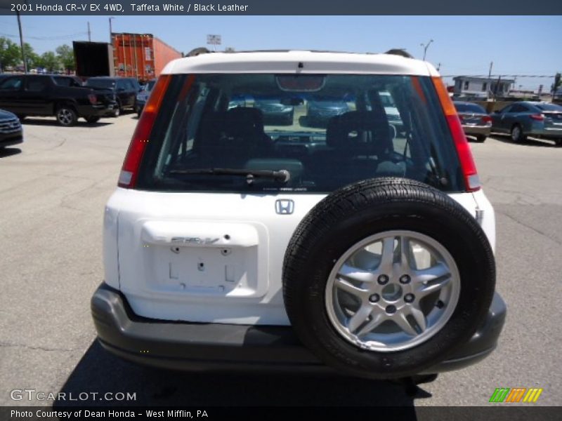 Taffeta White / Black Leather 2001 Honda CR-V EX 4WD