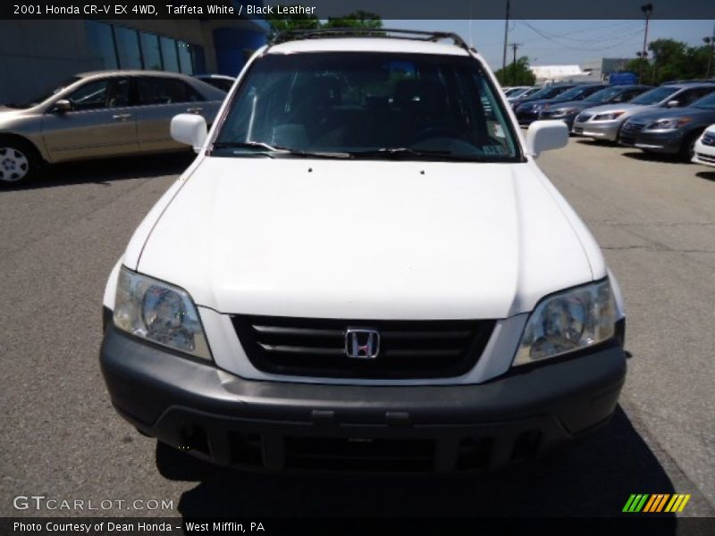Taffeta White / Black Leather 2001 Honda CR-V EX 4WD