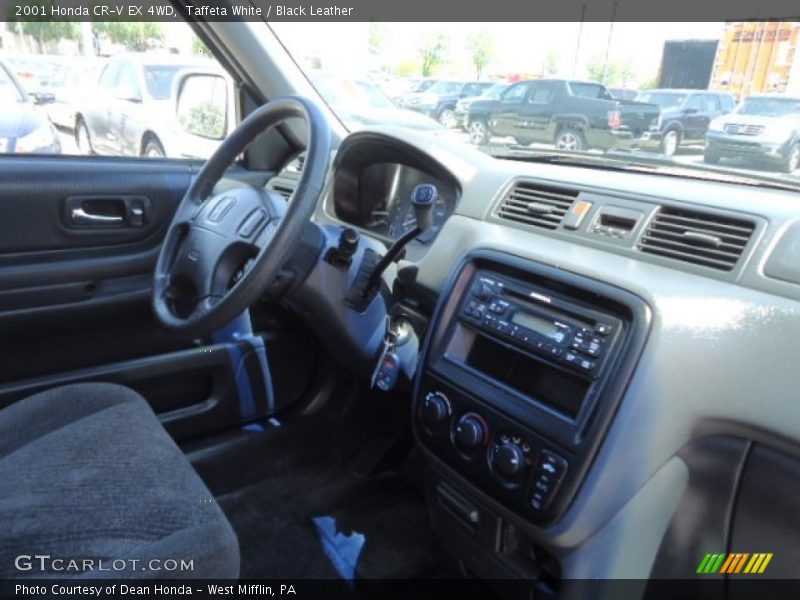 Taffeta White / Black Leather 2001 Honda CR-V EX 4WD