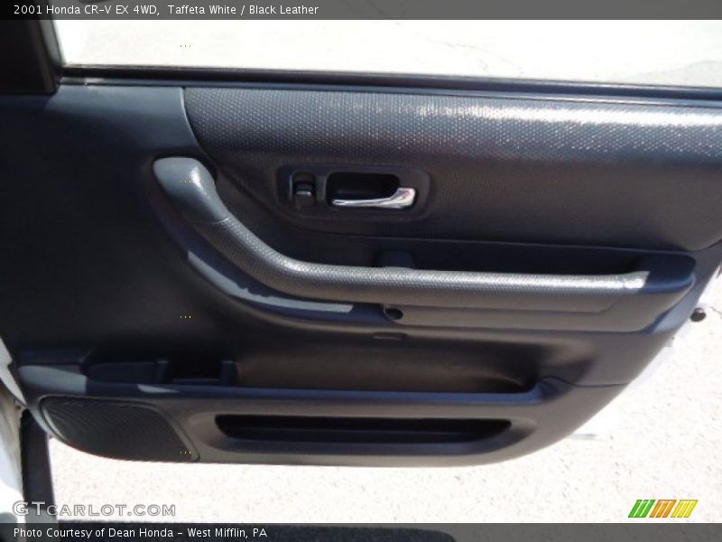Taffeta White / Black Leather 2001 Honda CR-V EX 4WD