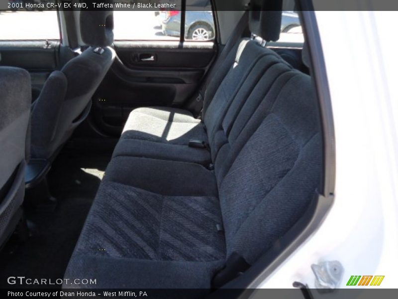 Taffeta White / Black Leather 2001 Honda CR-V EX 4WD