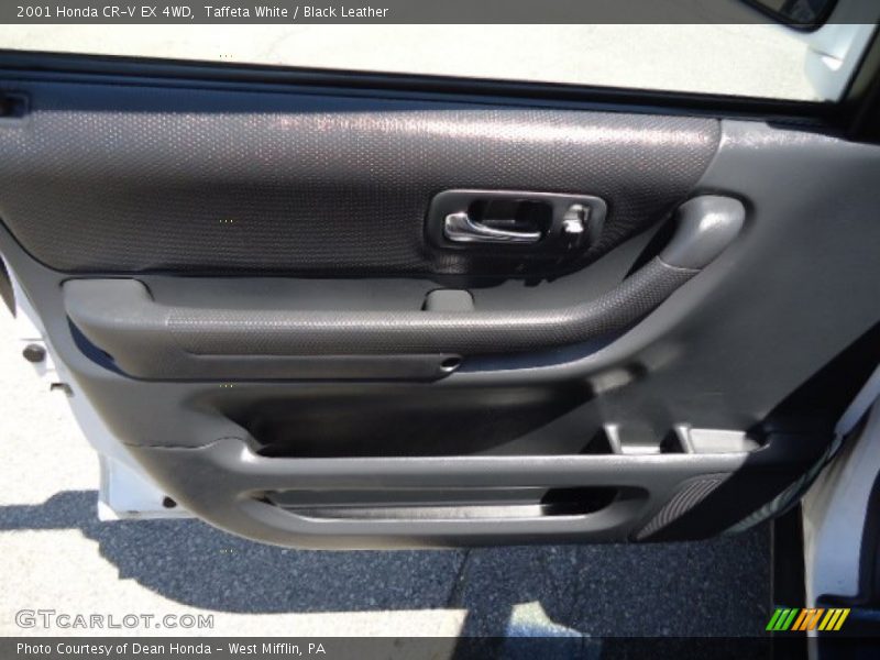 Taffeta White / Black Leather 2001 Honda CR-V EX 4WD