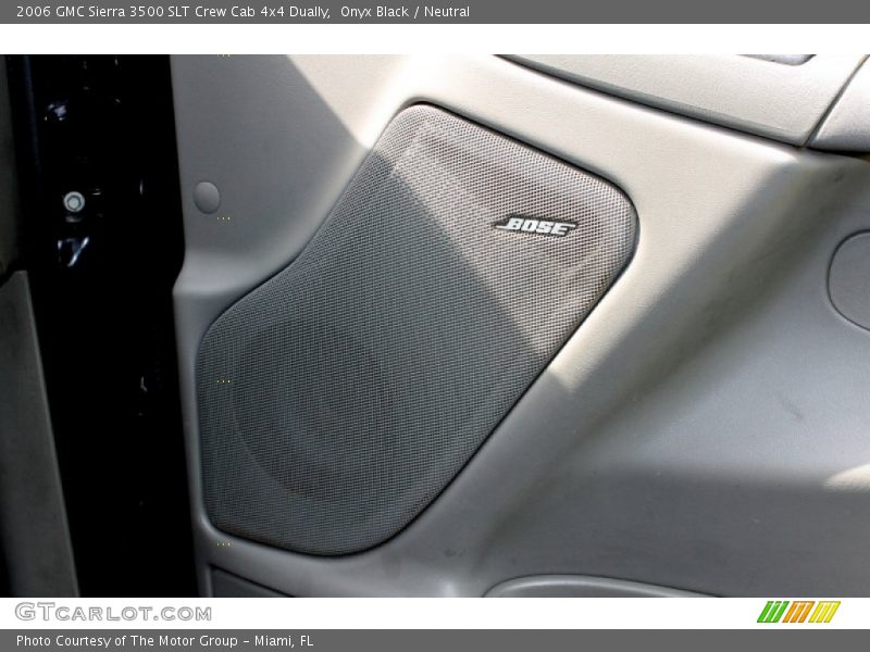 Onyx Black / Neutral 2006 GMC Sierra 3500 SLT Crew Cab 4x4 Dually