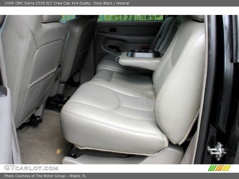 Onyx Black / Neutral 2006 GMC Sierra 3500 SLT Crew Cab 4x4 Dually
