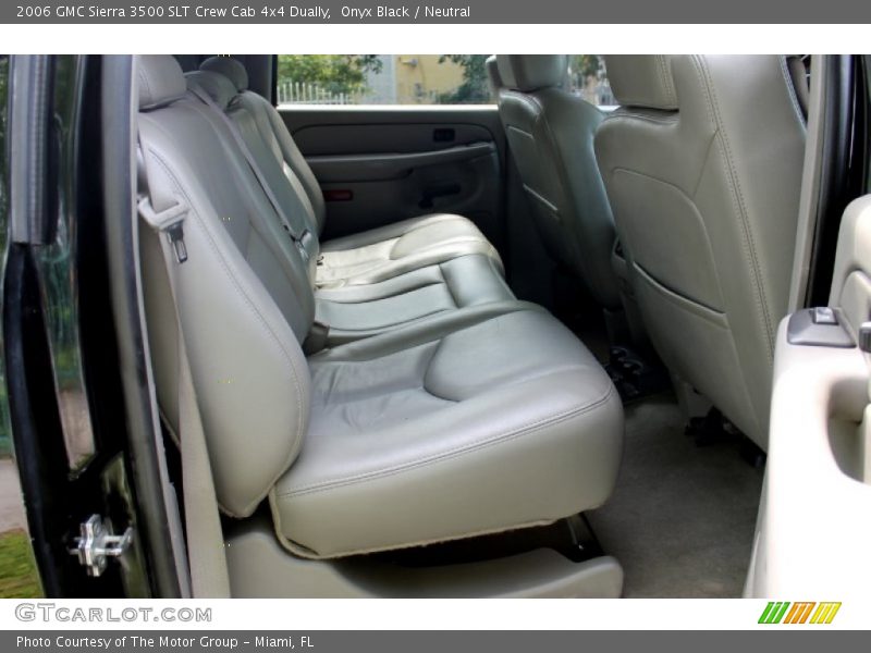 Onyx Black / Neutral 2006 GMC Sierra 3500 SLT Crew Cab 4x4 Dually