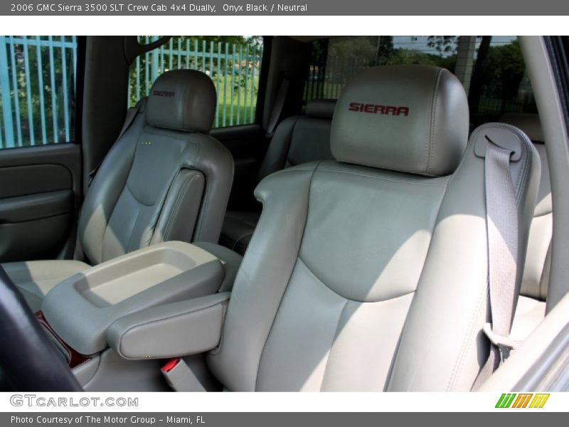 Onyx Black / Neutral 2006 GMC Sierra 3500 SLT Crew Cab 4x4 Dually