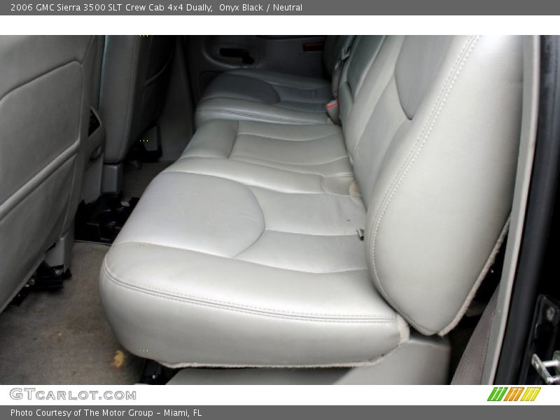 Onyx Black / Neutral 2006 GMC Sierra 3500 SLT Crew Cab 4x4 Dually
