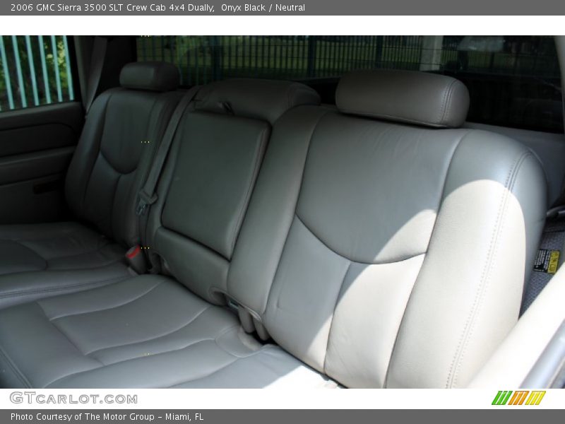 Onyx Black / Neutral 2006 GMC Sierra 3500 SLT Crew Cab 4x4 Dually