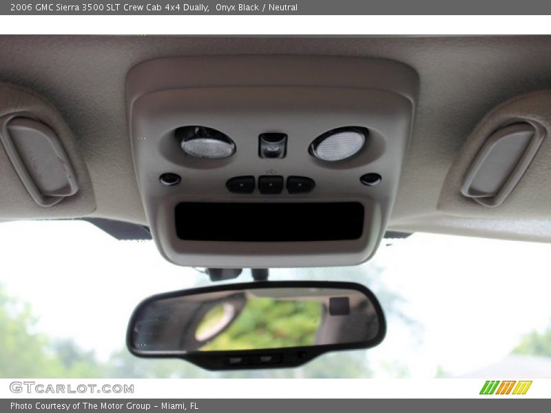 Onyx Black / Neutral 2006 GMC Sierra 3500 SLT Crew Cab 4x4 Dually