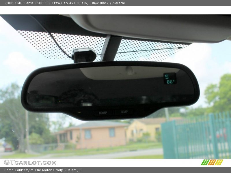 Onyx Black / Neutral 2006 GMC Sierra 3500 SLT Crew Cab 4x4 Dually