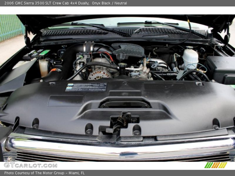  2006 Sierra 3500 SLT Crew Cab 4x4 Dually Engine - 6.6 Liter OHV 32-Valve Duramax Turbo-Diesel V8