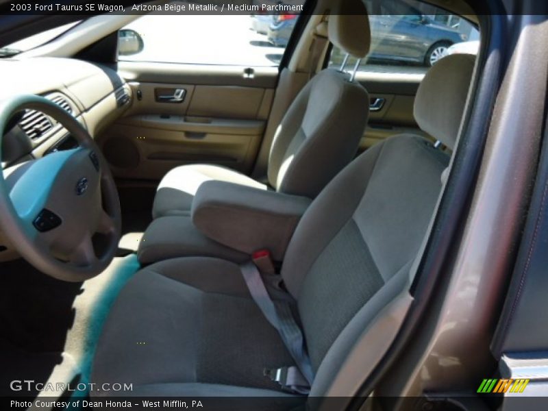 Arizona Beige Metallic / Medium Parchment 2003 Ford Taurus SE Wagon