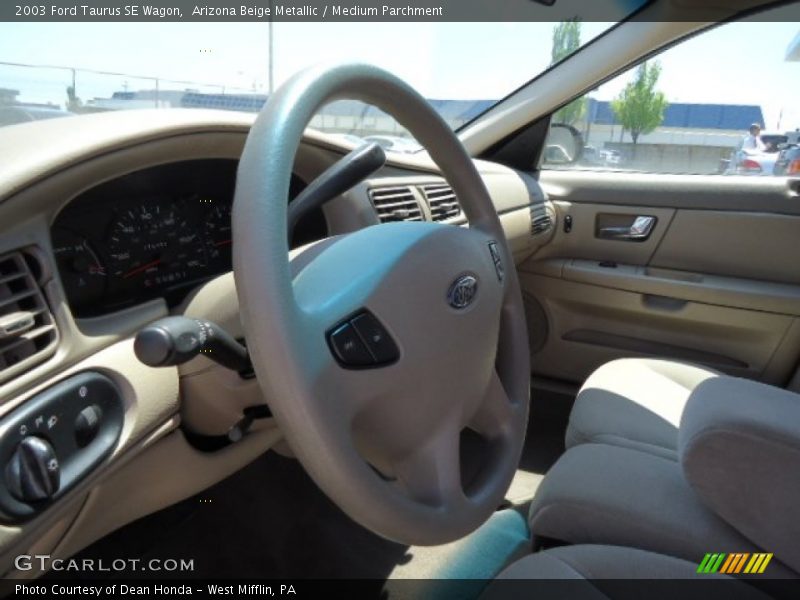 Arizona Beige Metallic / Medium Parchment 2003 Ford Taurus SE Wagon