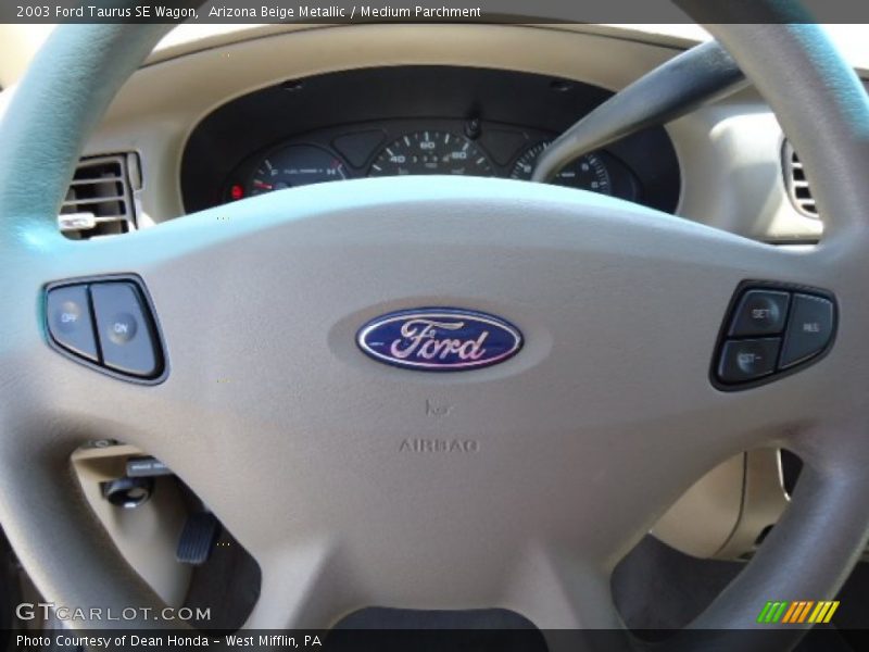 Arizona Beige Metallic / Medium Parchment 2003 Ford Taurus SE Wagon
