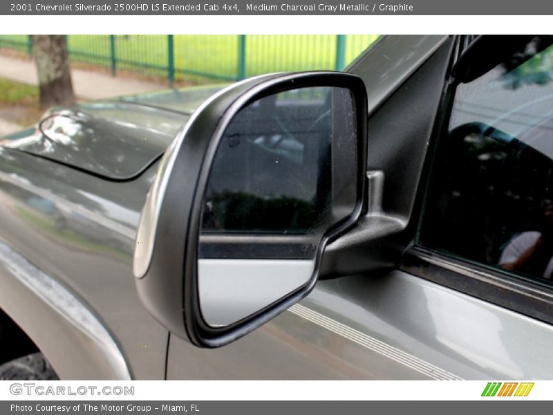 Medium Charcoal Gray Metallic / Graphite 2001 Chevrolet Silverado 2500HD LS Extended Cab 4x4