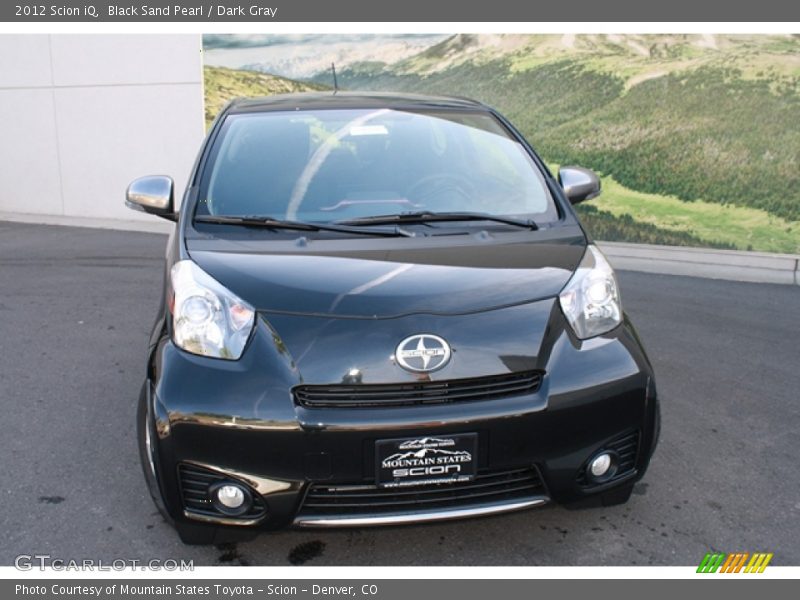 Black Sand Pearl / Dark Gray 2012 Scion iQ