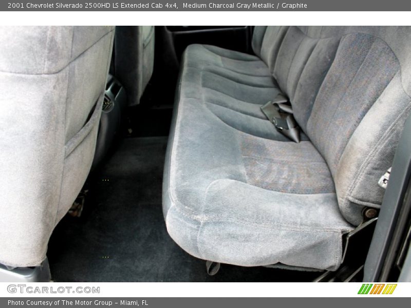 Medium Charcoal Gray Metallic / Graphite 2001 Chevrolet Silverado 2500HD LS Extended Cab 4x4
