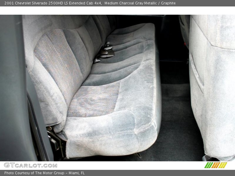 Medium Charcoal Gray Metallic / Graphite 2001 Chevrolet Silverado 2500HD LS Extended Cab 4x4