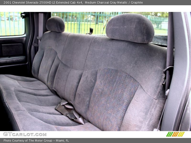 Medium Charcoal Gray Metallic / Graphite 2001 Chevrolet Silverado 2500HD LS Extended Cab 4x4
