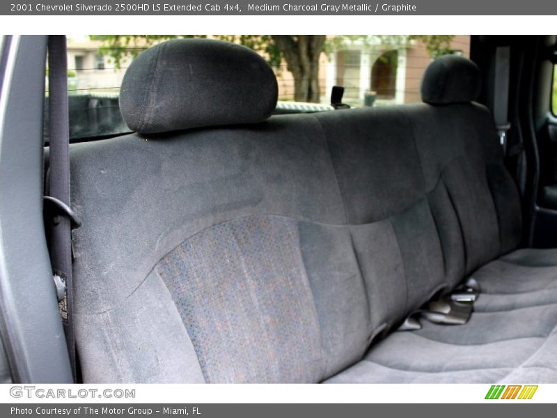 Medium Charcoal Gray Metallic / Graphite 2001 Chevrolet Silverado 2500HD LS Extended Cab 4x4