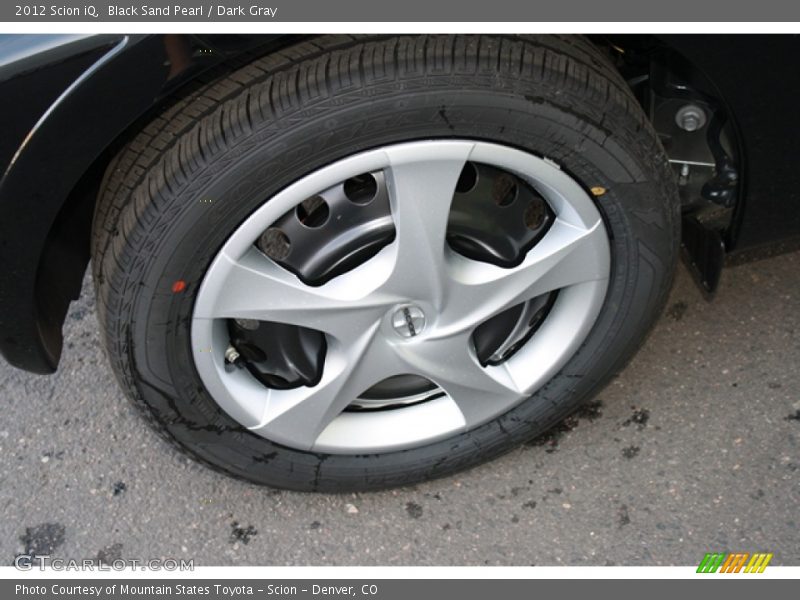 Black Sand Pearl / Dark Gray 2012 Scion iQ