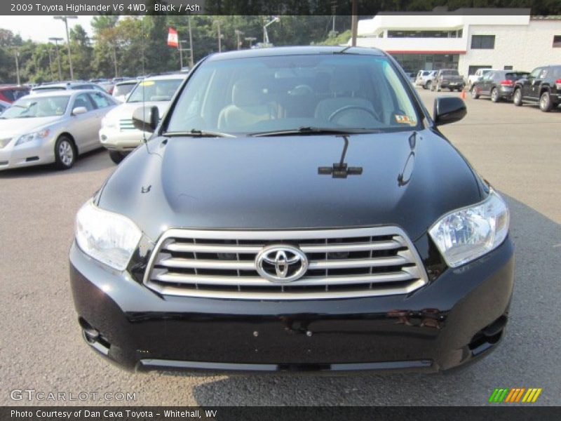 Black / Ash 2009 Toyota Highlander V6 4WD
