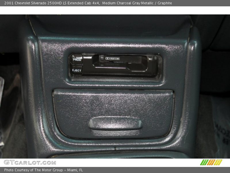 Medium Charcoal Gray Metallic / Graphite 2001 Chevrolet Silverado 2500HD LS Extended Cab 4x4