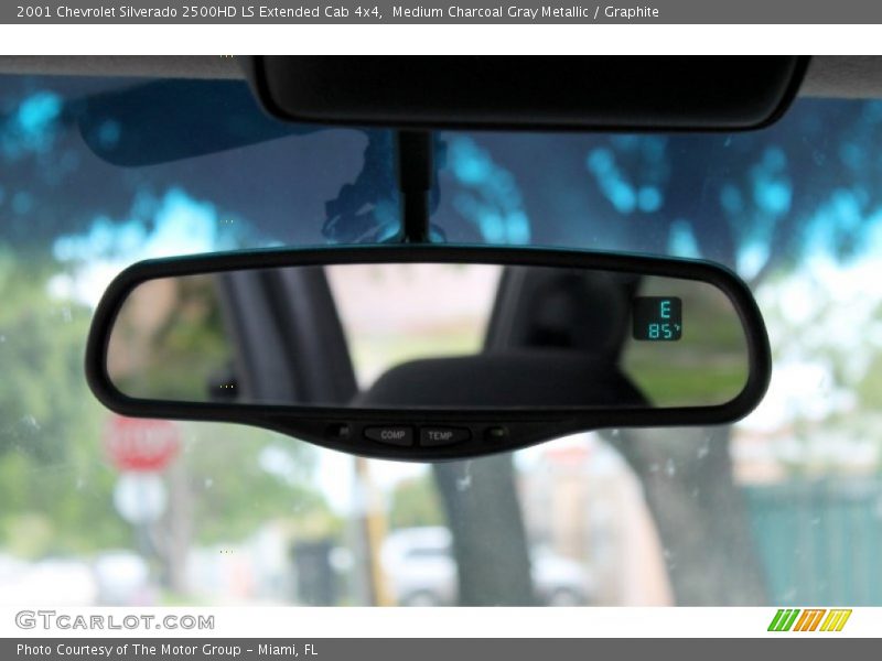Medium Charcoal Gray Metallic / Graphite 2001 Chevrolet Silverado 2500HD LS Extended Cab 4x4