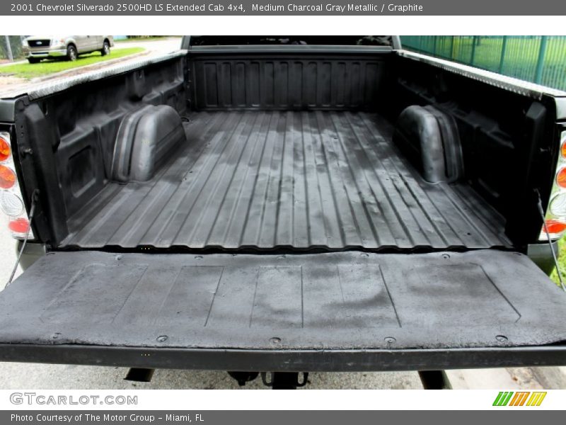 Medium Charcoal Gray Metallic / Graphite 2001 Chevrolet Silverado 2500HD LS Extended Cab 4x4