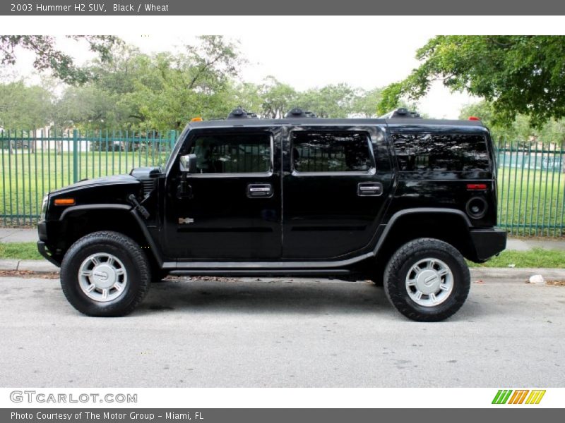  2003 H2 SUV Black
