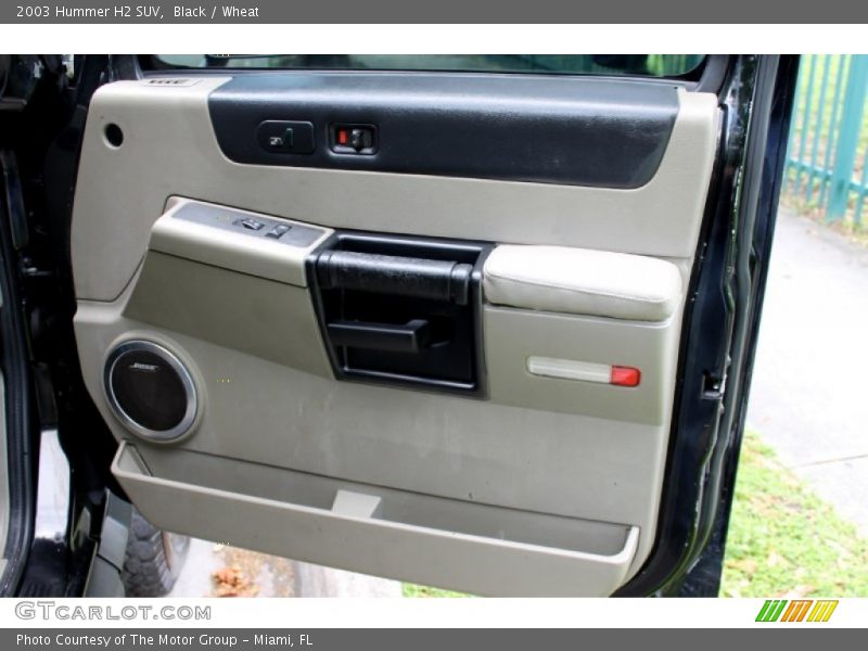 Door Panel of 2003 H2 SUV